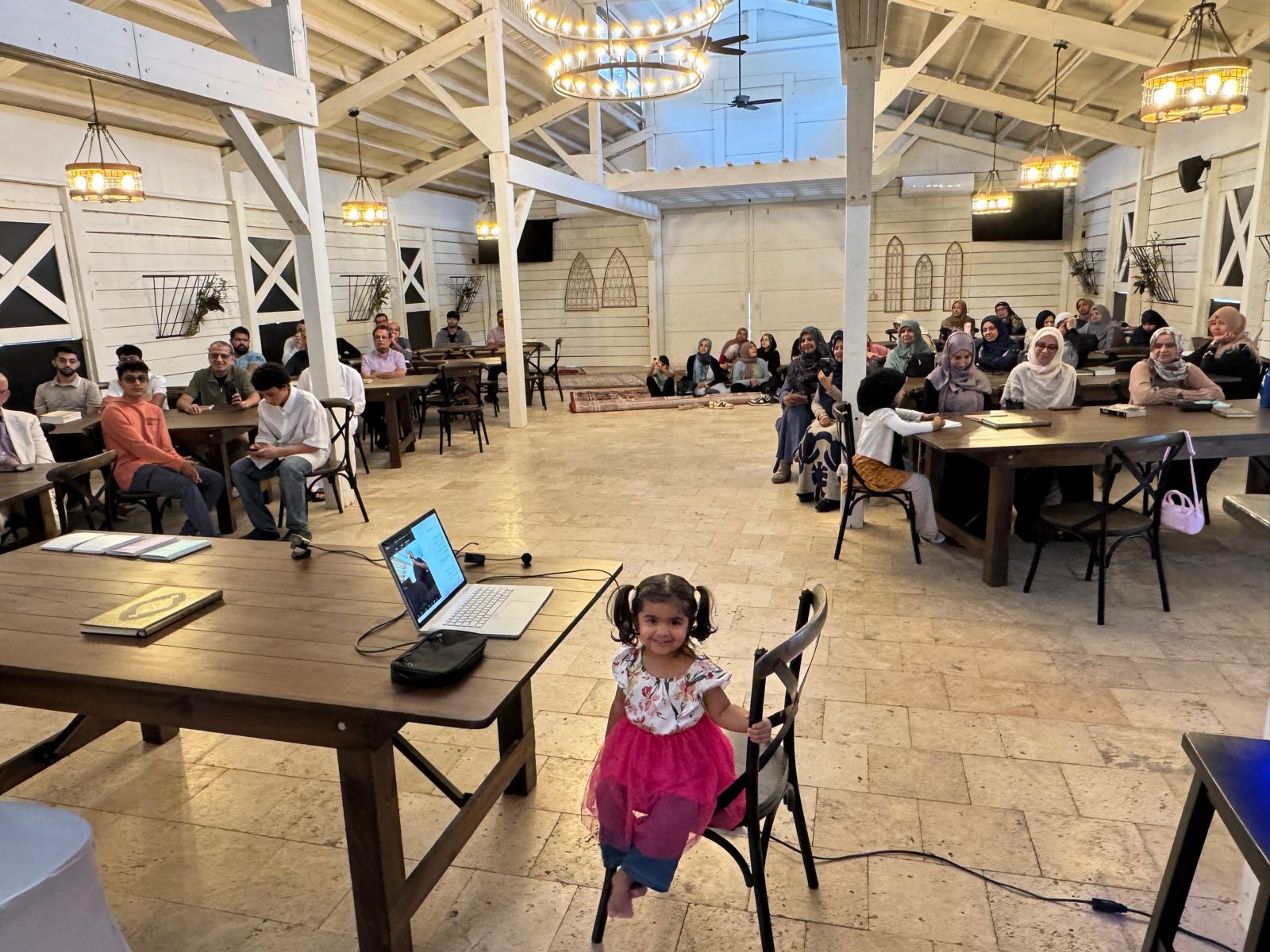 Quran session at Illuminating Hearts Institute